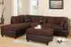 Chocolate sectional $799
