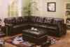 LEATHER Contemporary sectional 